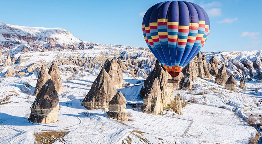 KAPADOKYA ve Erciyes Kayak Merkezi 